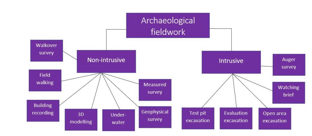 Types of fieldwork graphic